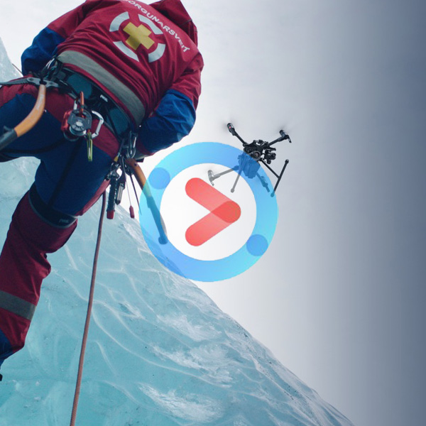 M200無人機(jī)雪地視頻2